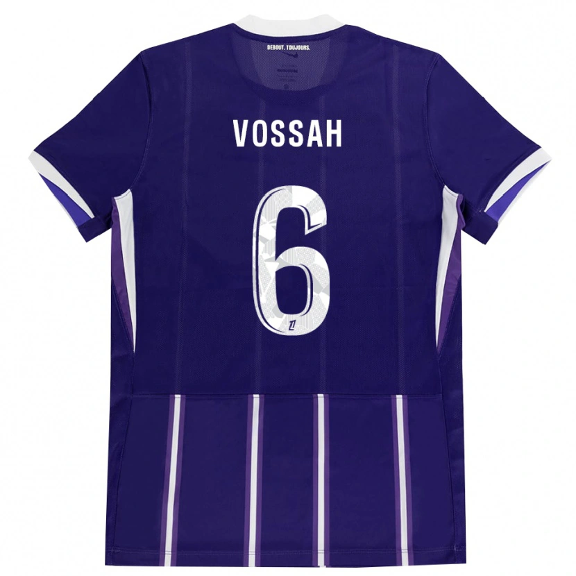 Danxen Kid Alexis Vossah #6 Purple White Home Jersey 2026/27 T-Shirt