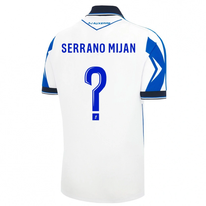 Danxen Kid Joye Serrano Mijan #0 Black White Blue Home Jersey 2026/27 T-Shirt