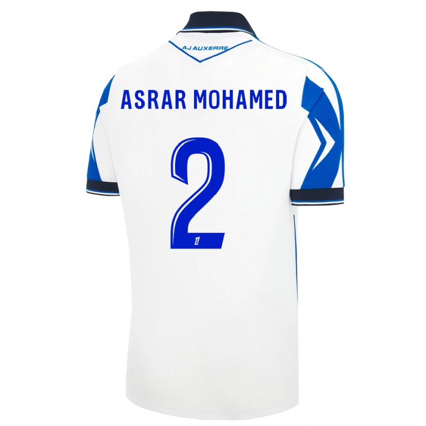 Danxen Kid El Asrar Mohamed #2 Black White Blue Home Jersey 2026/27 T-Shirt