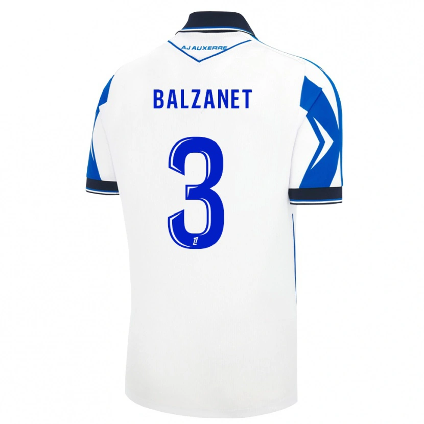 Danxen Kid Guillaume Balzanet #3 Black White Blue Home Jersey 2026/27 T-Shirt