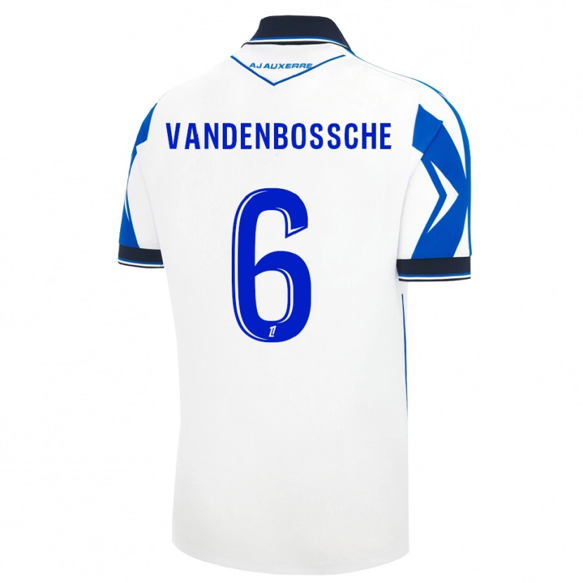 Danxen Kid Louka Vandenbossche #6 Black White Blue Home Jersey 2026/27 T-Shirt
