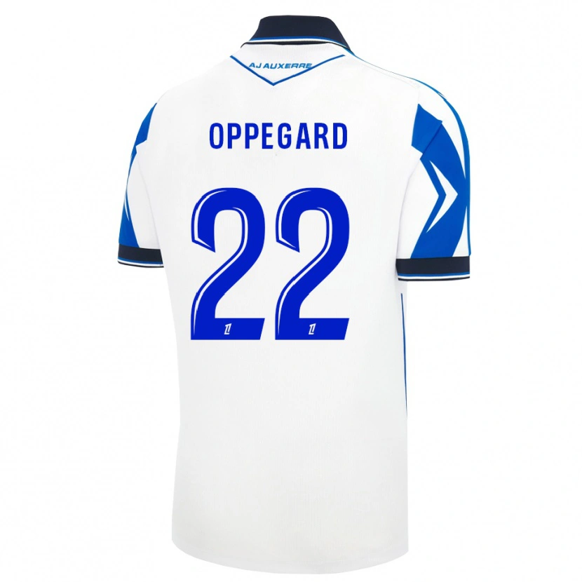 Danxen Kid Fredrik Oppegård #22 Black White Blue Home Jersey 2026/27 T-Shirt
