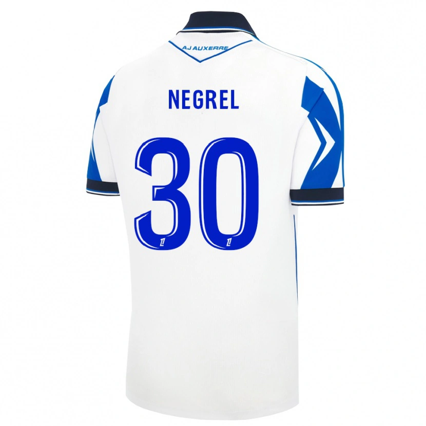 Danxen Kid Tom Negrel #30 Black White Blue Home Jersey 2026/27 T-Shirt