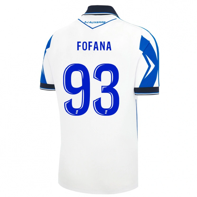 Danxen Kid Sékou Fofana #93 Black White Blue Home Jersey 2026/27 T-Shirt