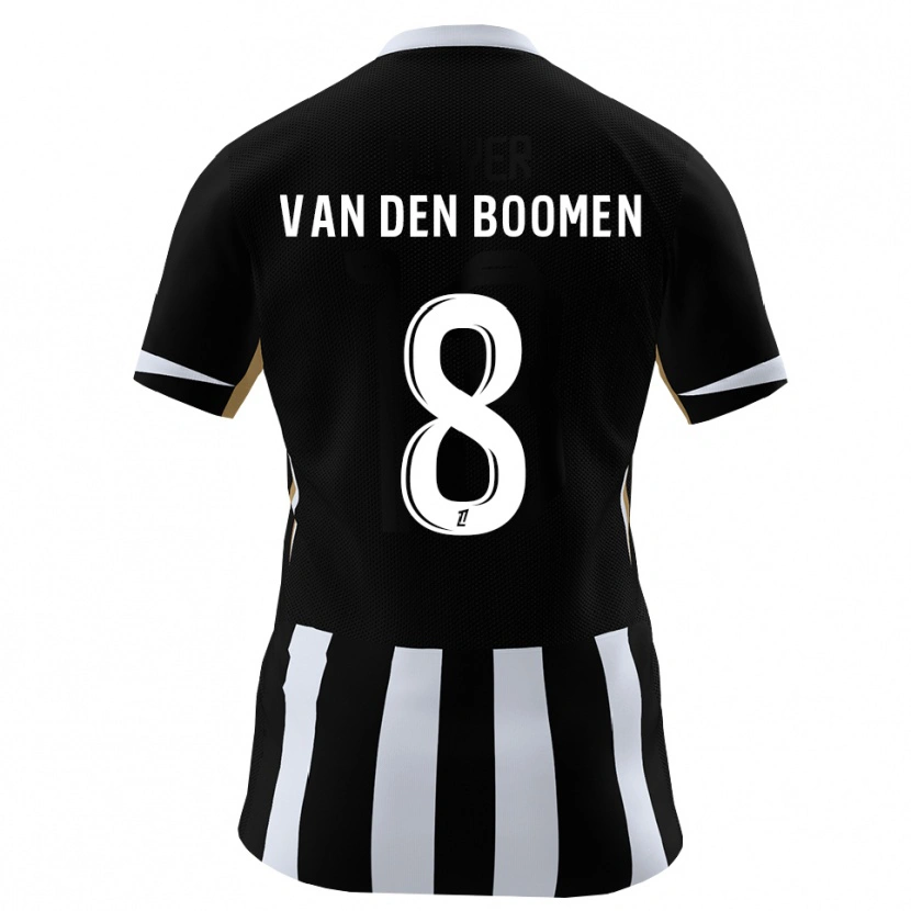 Danxen Kid Branco Van Den Boomen #8 Black Blue Home Jersey 2026/27 T-Shirt