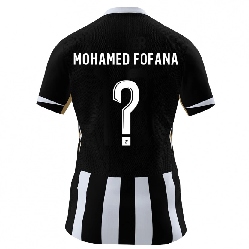 Danxen Kid Yanis Mohamed Fofana #0 Black Blue Home Jersey 2026/27 T-Shirt
