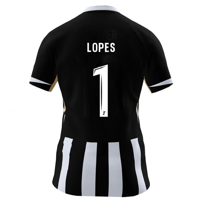 Danxen Kid Anthony Lopes #1 Black Blue Home Jersey 2026/27 T-Shirt