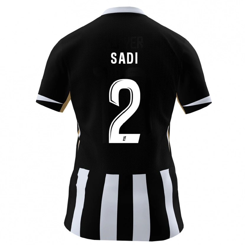 Danxen Kid Aymen Sadi #2 Black Blue Home Jersey 2026/27 T-Shirt