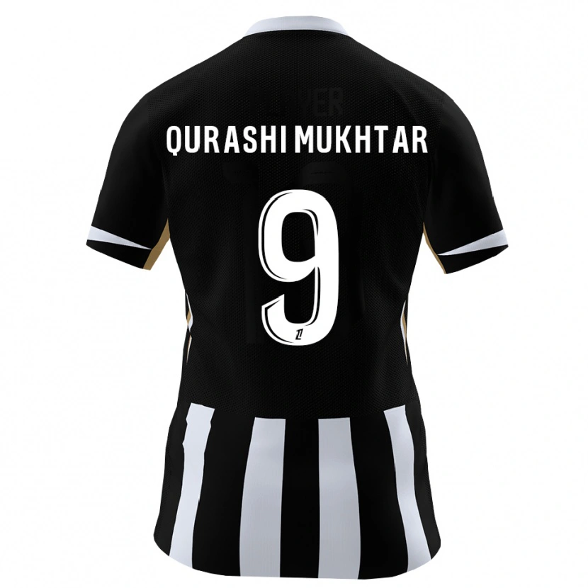 Danxen Kid Awab Mukhtar #9 Black Blue Home Jersey 2026/27 T-Shirt