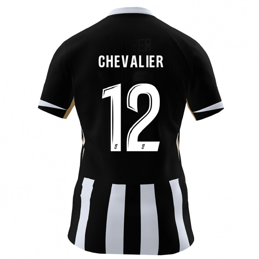 Danxen Kid Lucas Chevalier #12 Black Blue Home Jersey 2026/27 T-Shirt