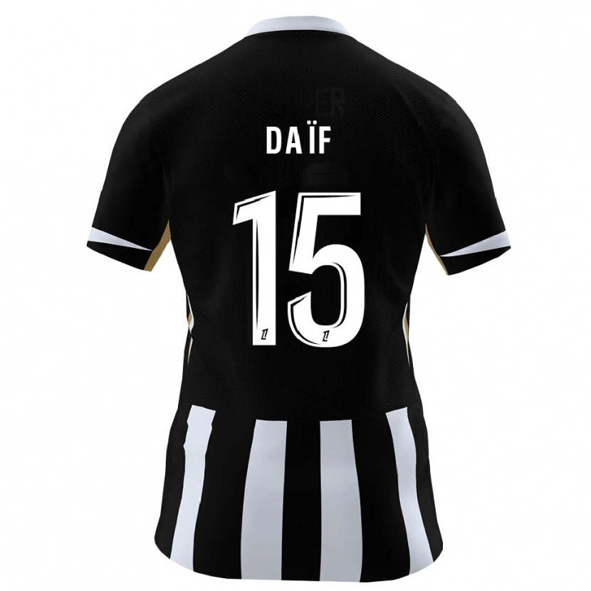 Danxen Kid Ziyad Daïf #15 Black Blue Home Jersey 2026/27 T-Shirt