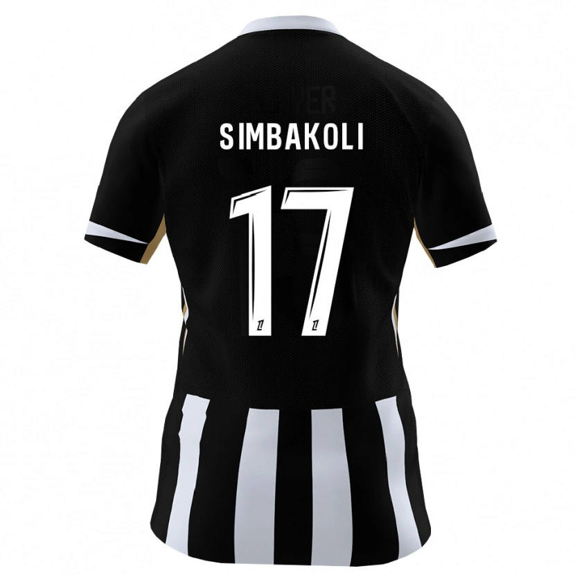 Danxen Kid Usman Simbakoli #17 Black Blue Home Jersey 2026/27 T-Shirt