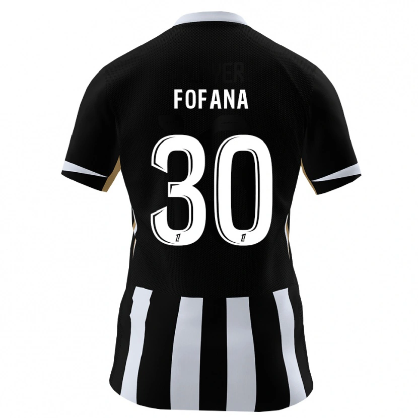Danxen Kid Yahia Fofana #30 Black Blue Home Jersey 2026/27 T-Shirt