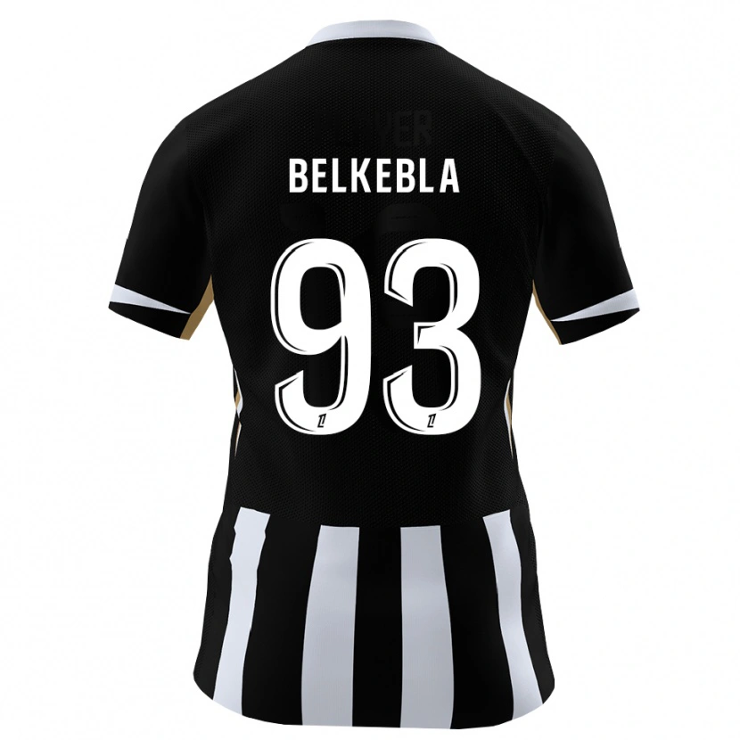 Danxen Kid Haris Belkebla #93 Black Blue Home Jersey 2026/27 T-Shirt