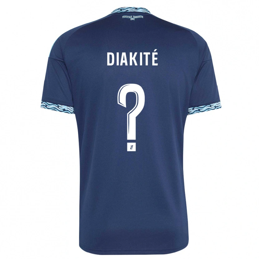 Danxen Kid Lancine Diakité #0 Steelblue White Home Jersey 2026/27 T-Shirt