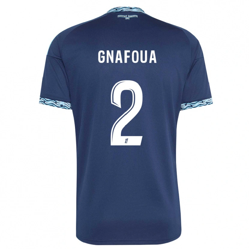 Danxen Kid Isaac Gnafoua #2 Steelblue White Home Jersey 2026/27 T-Shirt