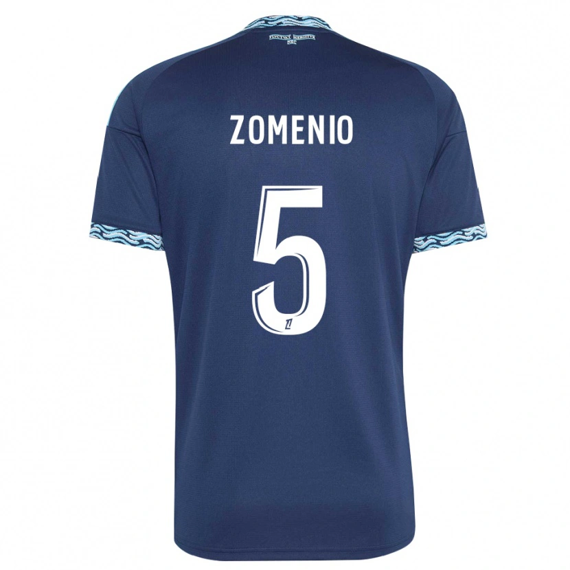 Danxen Kid Paco Zomenio #5 Steelblue White Home Jersey 2026/27 T-Shirt