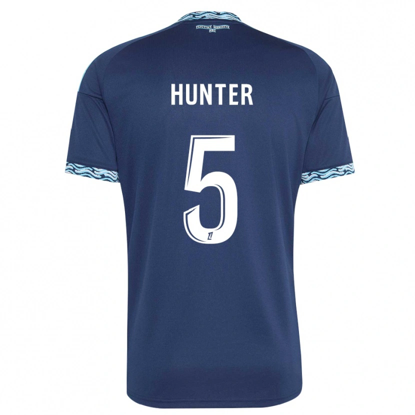 Danxen Kid Sarah Hunter #5 Steelblue White Home Jersey 2026/27 T-Shirt