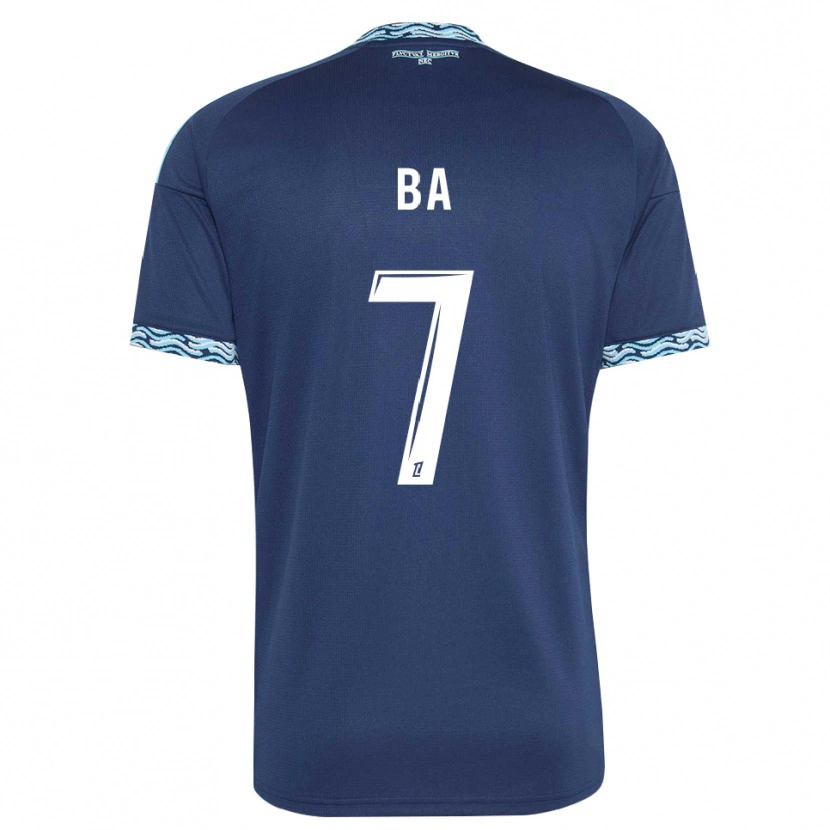 Danxen Kid Mohamed Ba #7 Steelblue White Home Jersey 2026/27 T-Shirt