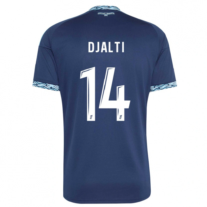 Danxen Kid Nadir Djalti #14 Steelblue White Home Jersey 2026/27 T-Shirt