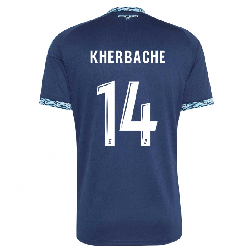 Danxen Kid Yoann Kherbache #14 Steelblue White Home Jersey 2026/27 T-Shirt