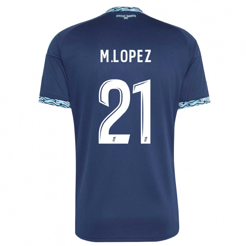 Danxen Kid Maxime Lopez #21 Steelblue White Home Jersey 2026/27 T-Shirt