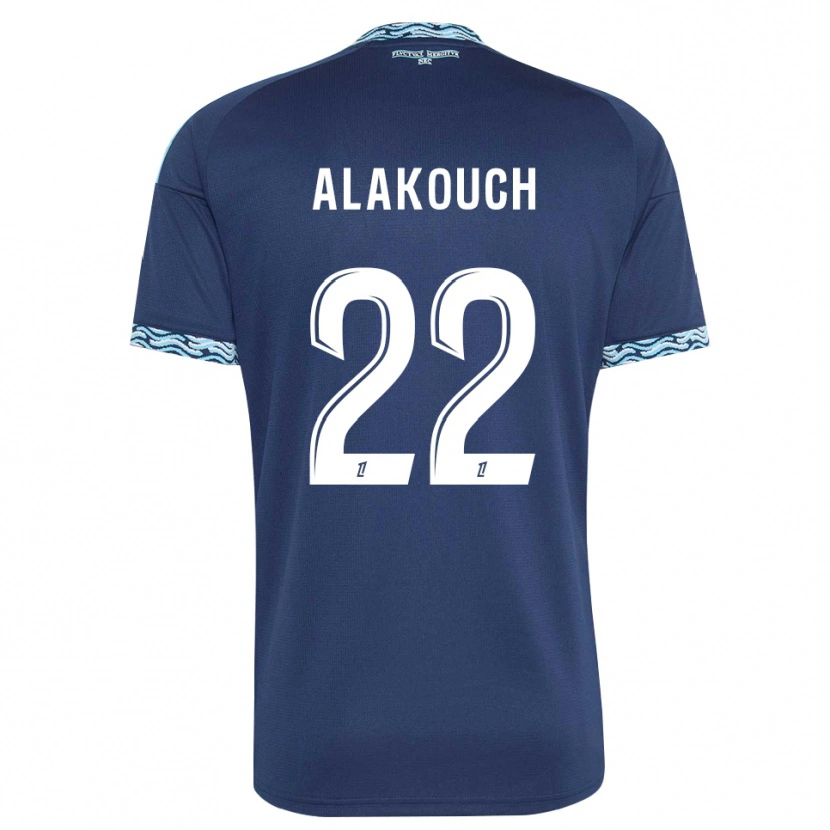 Danxen Kid Sofiane Alakouch #22 Steelblue White Home Jersey 2026/27 T-Shirt