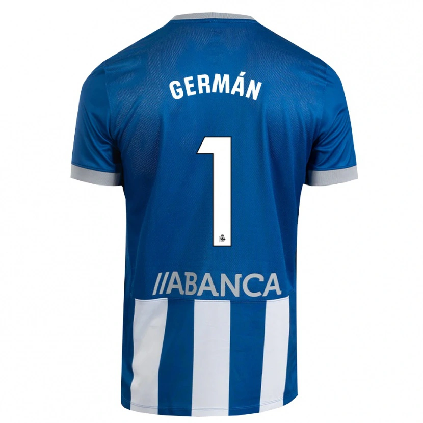 Danxen Kid Germán Parreño #1 Blue Gray White Home Jersey 2026/27 T-Shirt