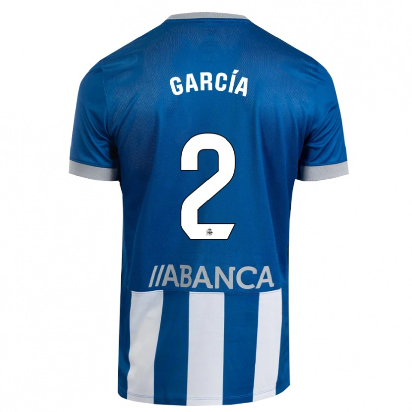 Danxen Kid Pablo García #2 Blue Gray White Home Jersey 2026/27 T-Shirt