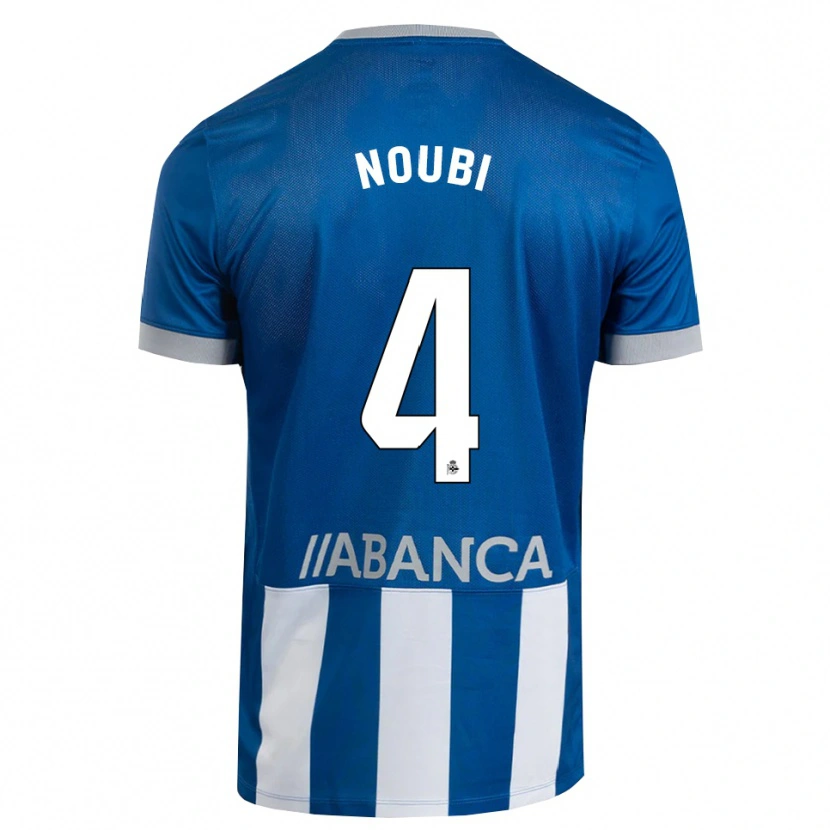 Danxen Kid Lucas Noubi #4 Blue Gray White Home Jersey 2026/27 T-Shirt