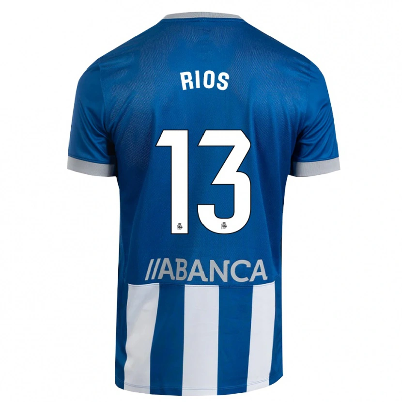 Danxen Kid Hugo Rios #13 Blue Gray White Home Jersey 2026/27 T-Shirt