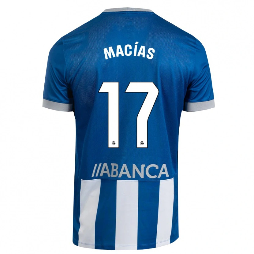 Danxen Kid Luisao Macías #17 Blue Gray White Home Jersey 2026/27 T-Shirt