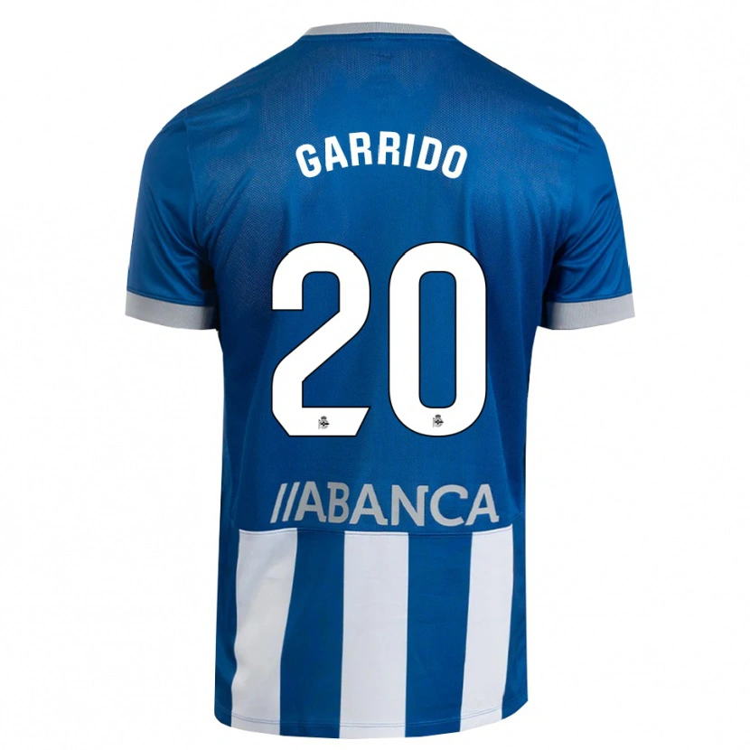 Danxen Kid Jaime Garrido #20 Blue Gray White Home Jersey 2026/27 T-Shirt