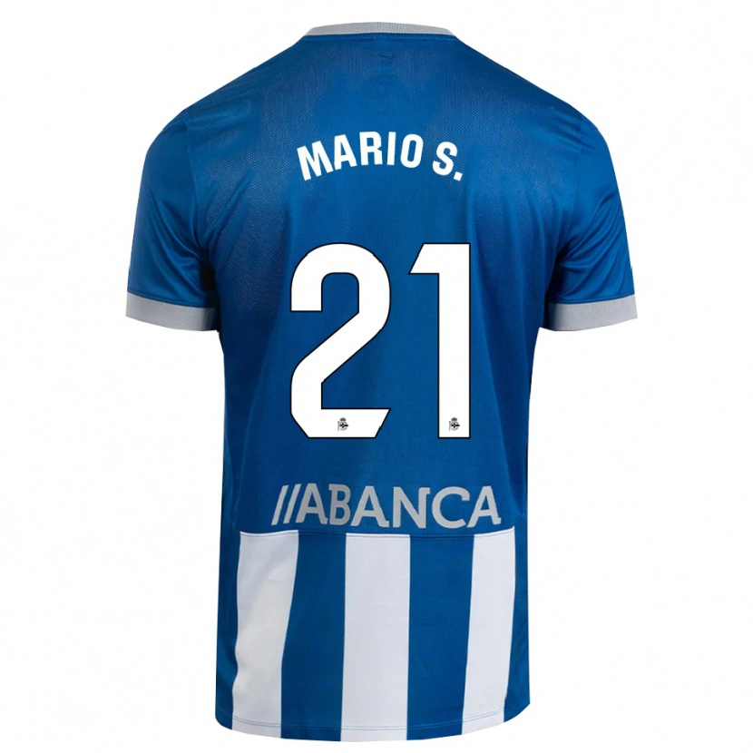 Danxen Kid Mario Soriano #21 Blue Gray White Home Jersey 2026/27 T-Shirt