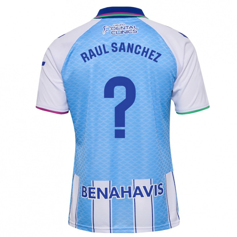 Danxen Kid Raul Sánchez #0 Deep Sky Blue White Home Jersey 2026/27 T-Shirt