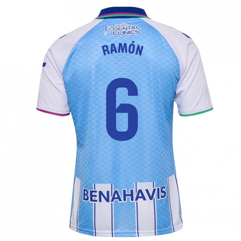 Danxen Kid Ramón Enríquez #6 Deep Sky Blue White Home Jersey 2026/27 T-Shirt