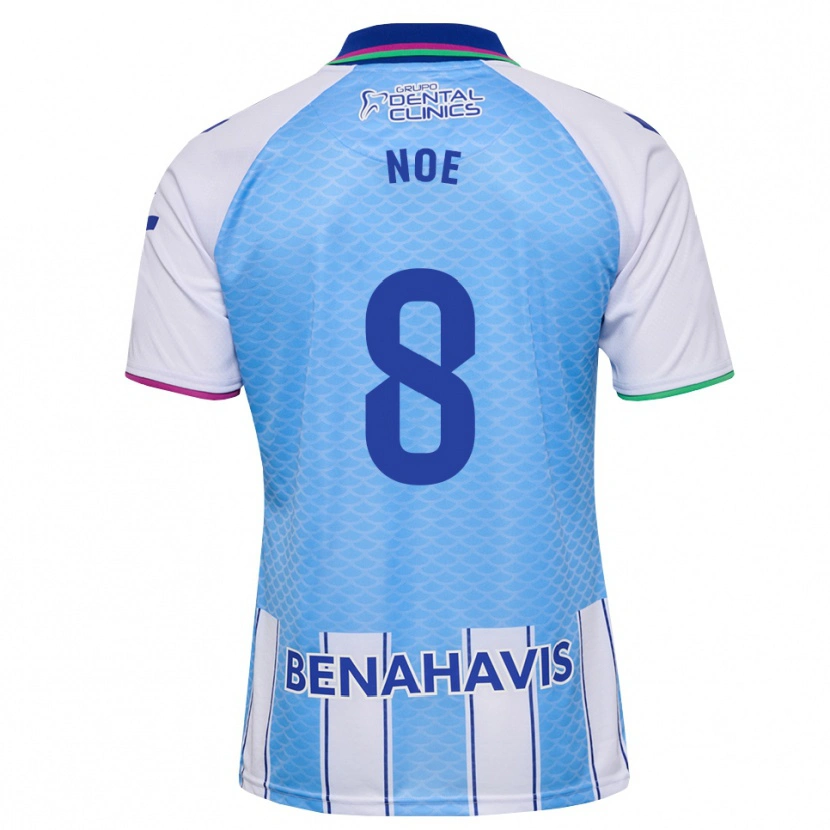 Danxen Kid Noelia Salas Mullens #8 Deep Sky Blue White Home Jersey 2026/27 T-Shirt