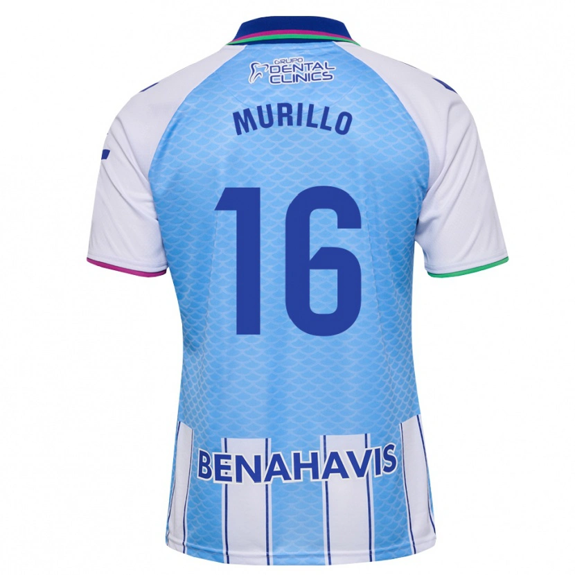 Danxen Kid Diego Murillo #16 Deep Sky Blue White Home Jersey 2026/27 T-Shirt