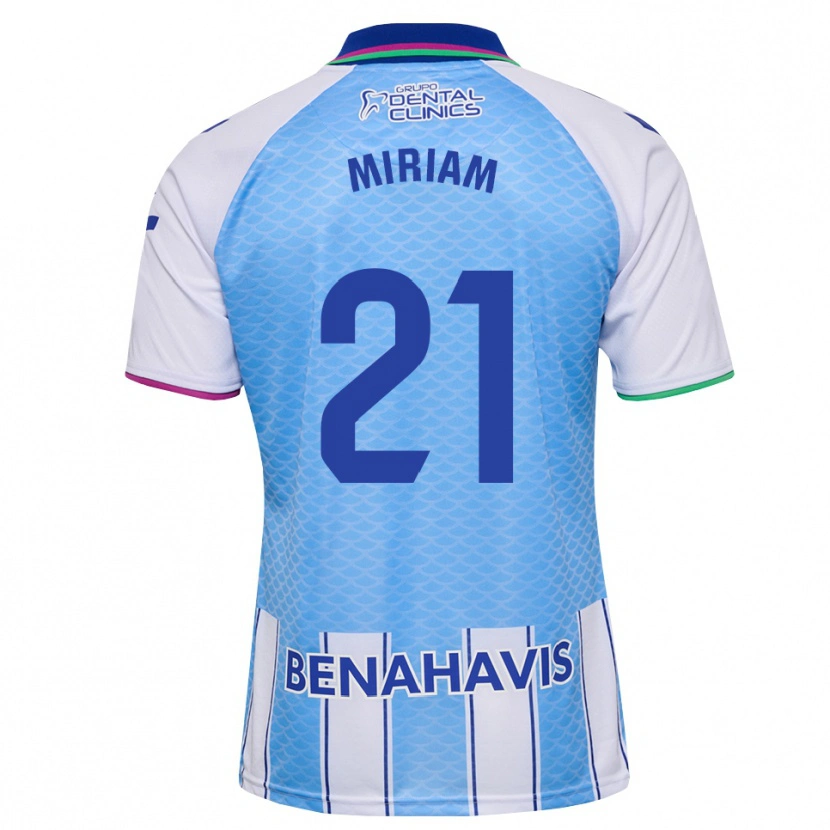 Danxen Kid Miriam #21 Deep Sky Blue White Home Jersey 2026/27 T-Shirt