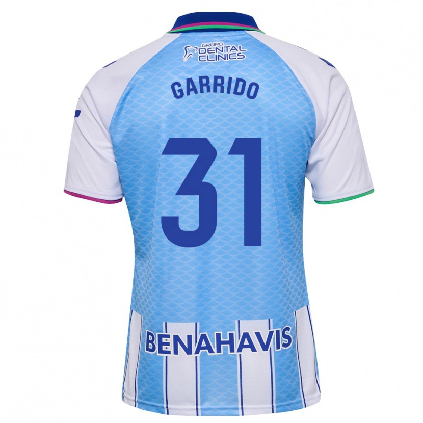 Danxen Kid Rafita Garrido #31 Deep Sky Blue White Home Jersey 2026/27 T-Shirt