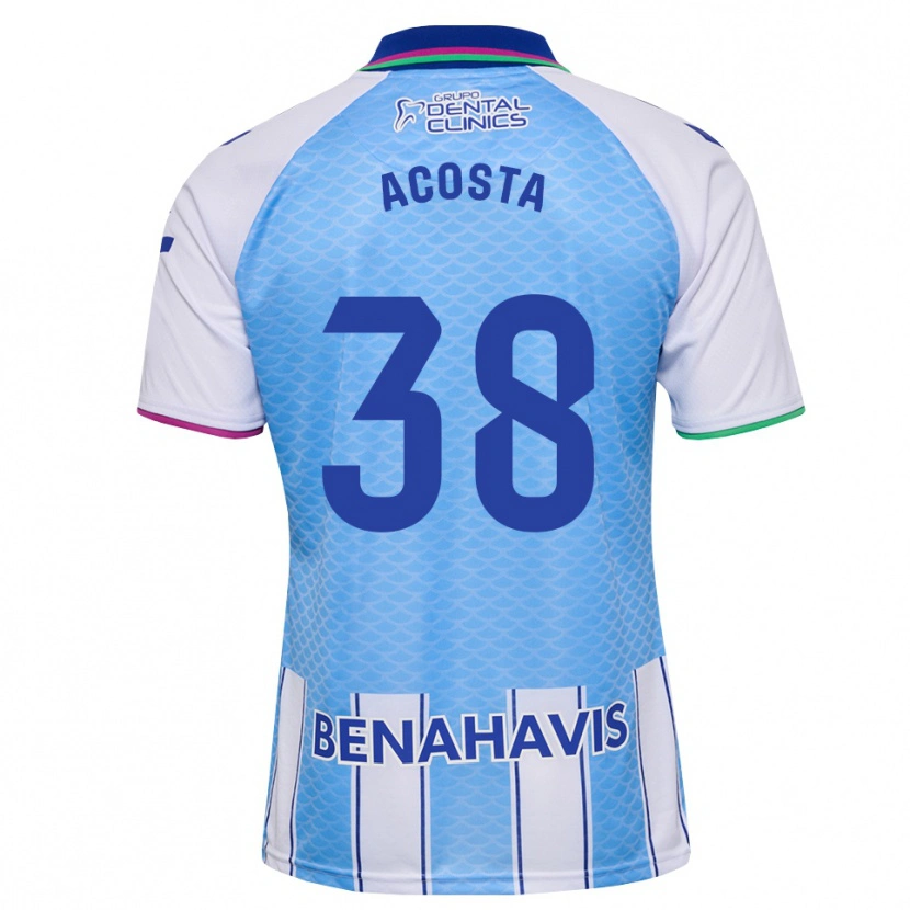 Danxen Kid Judith Acosta #38 Deep Sky Blue White Home Jersey 2026/27 T-Shirt