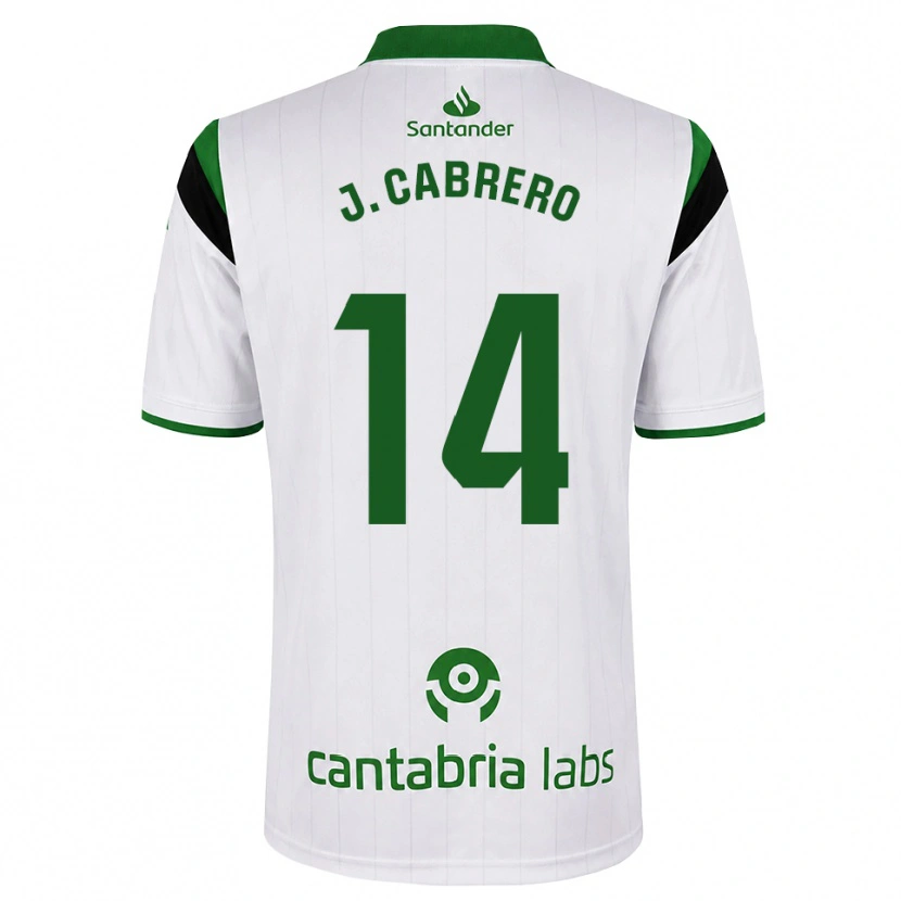 Danxen Kid Jimena Cabrero De La Llama #14 White Green Black Home Jersey 2026/27 T-Shirt
