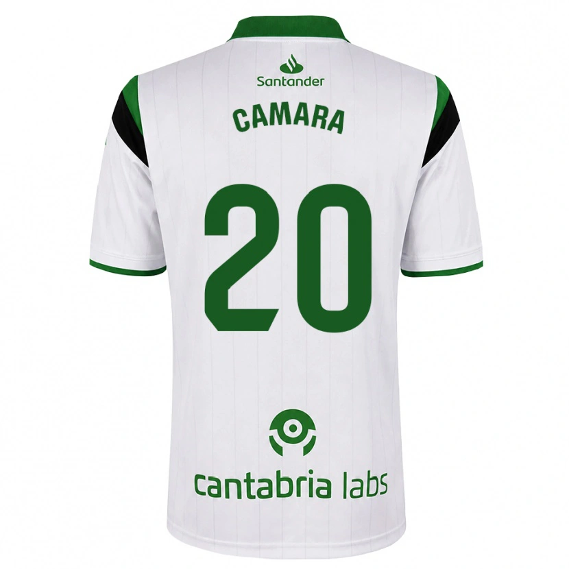 Danxen Kid Suleiman Camara #20 White Green Black Home Jersey 2026/27 T-Shirt