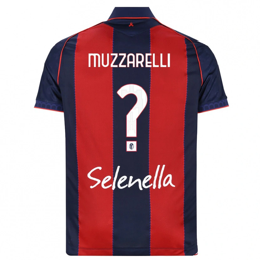 Danxen Kid Lorenzo Muzzarelli #0 Royal Blue Red White Home Jersey 2026/27 T-Shirt