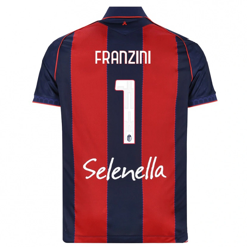 Danxen Kid Davide Franzini #1 Royal Blue Red White Home Jersey 2026/27 T-Shirt