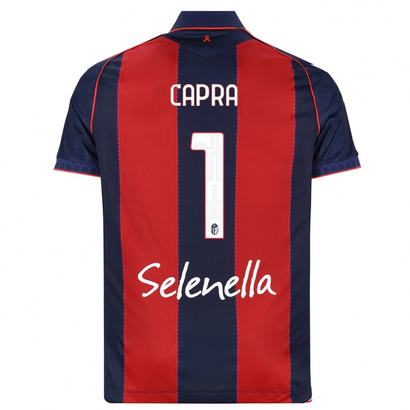 Danxen Kid Daniel Capra #1 Royal Blue Red White Home Jersey 2026/27 T-Shirt