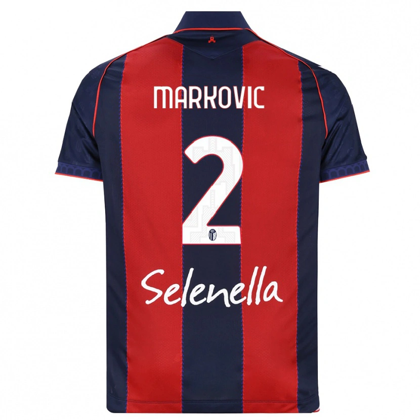 Danxen Kid Petar Markovic #2 Royal Blue Red White Home Jersey 2026/27 T-Shirt