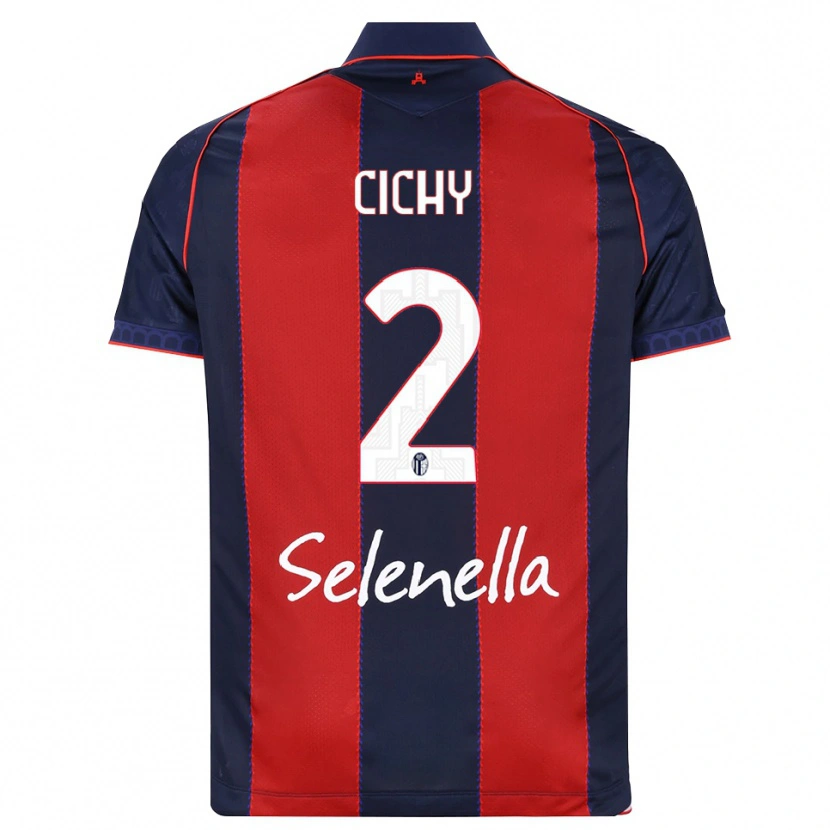 Danxen Kid Natan Cichy #2 Royal Blue Red White Home Jersey 2026/27 T-Shirt