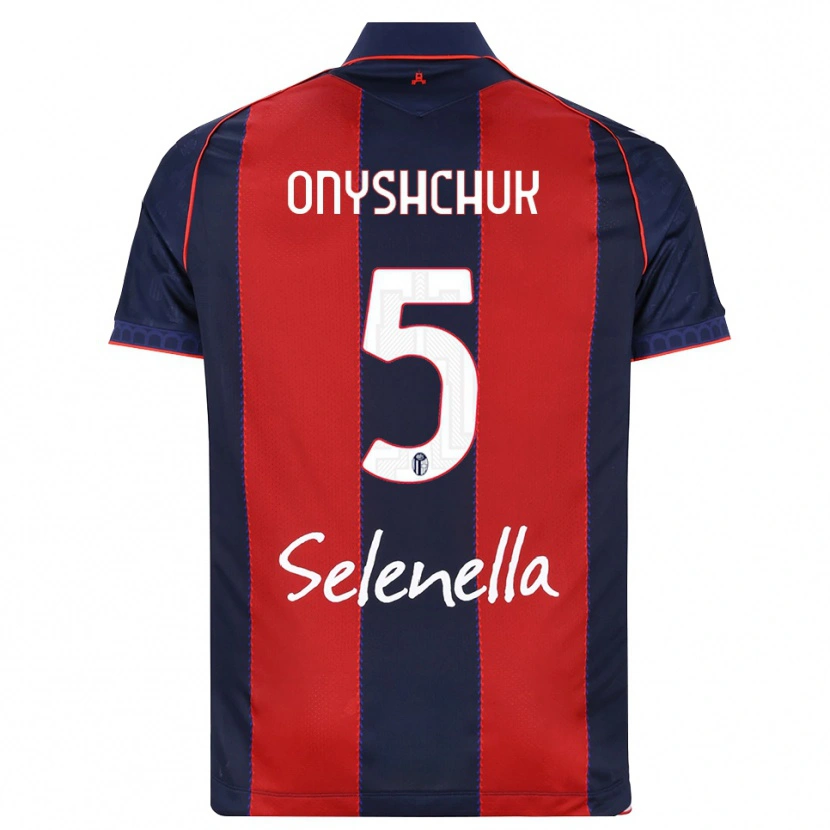 Danxen Kid Zakhar Onyshchuk #5 Royal Blue Red White Home Jersey 2026/27 T-Shirt