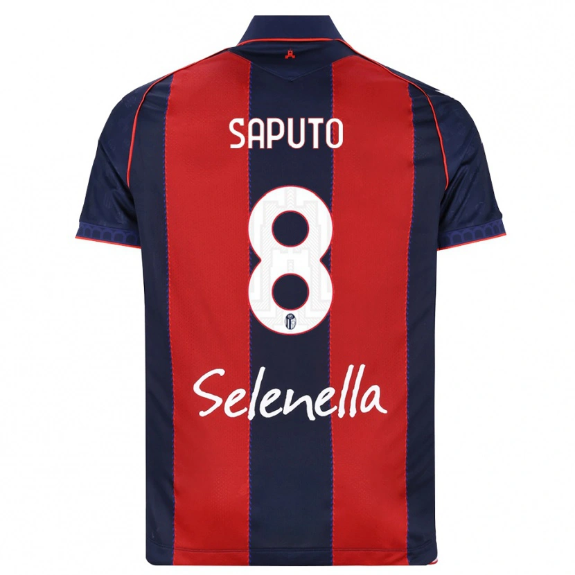 Danxen Kid Jesse Saputo #8 Royal Blue Red White Home Jersey 2026/27 T-Shirt